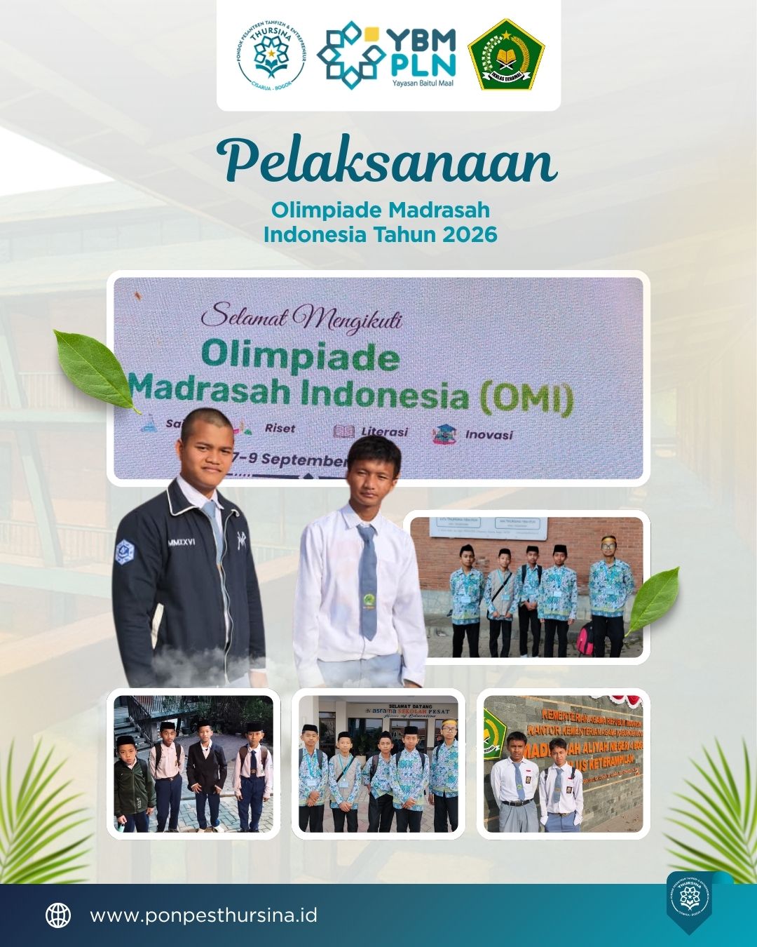 Semangat Berprestasi, Delegasi Terbaik Siap Harumkan Madrasah di Ajang Olimpiade Madrasah Indonesia (OMI) 2026