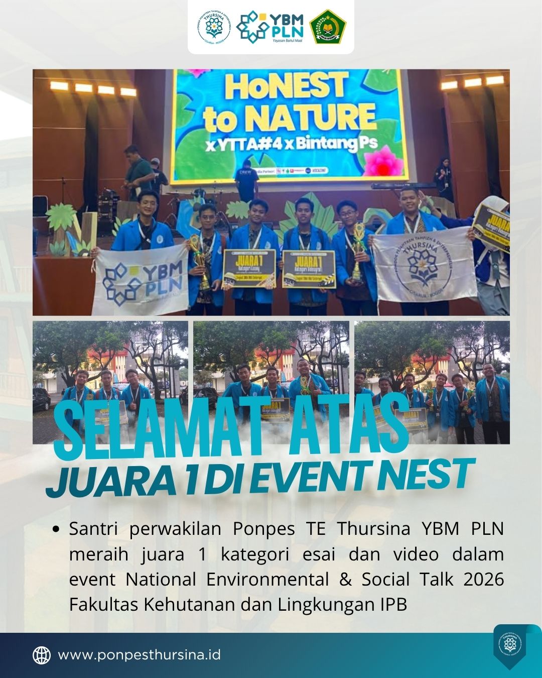 Santri Thursina Juara Lagi